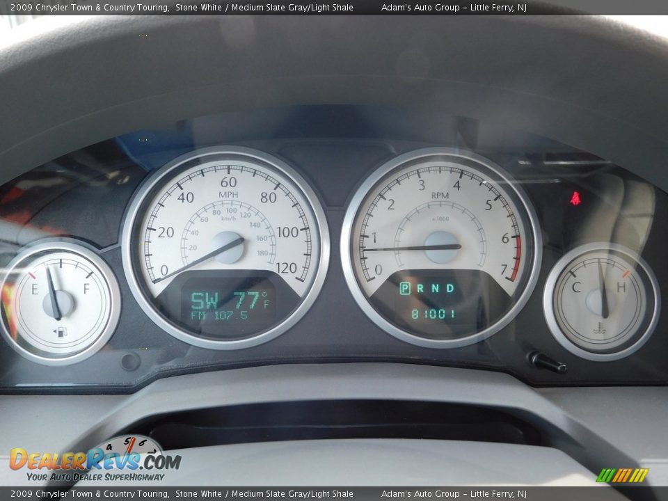 2009 Chrysler Town & Country Touring Stone White / Medium Slate Gray/Light Shale Photo #21