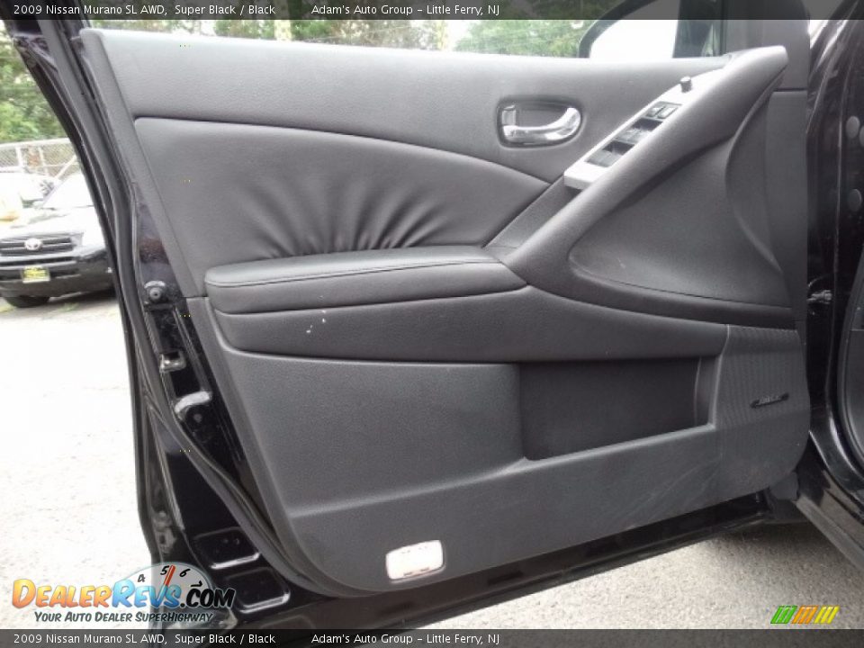 2009 Nissan Murano SL AWD Super Black / Black Photo #8