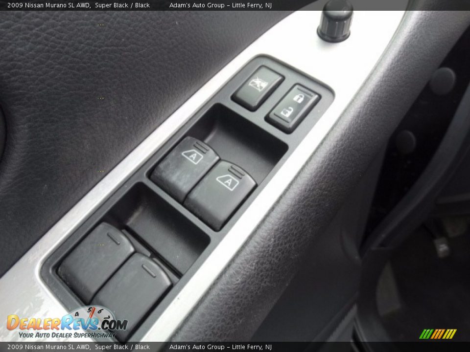 2009 Nissan Murano SL AWD Super Black / Black Photo #9