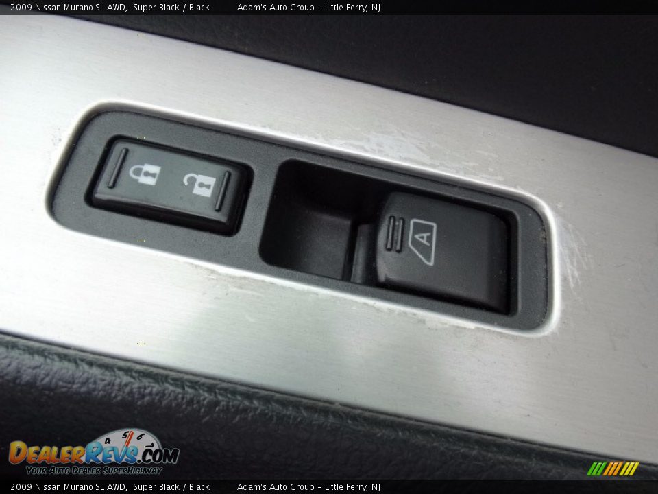 2009 Nissan Murano SL AWD Super Black / Black Photo #13
