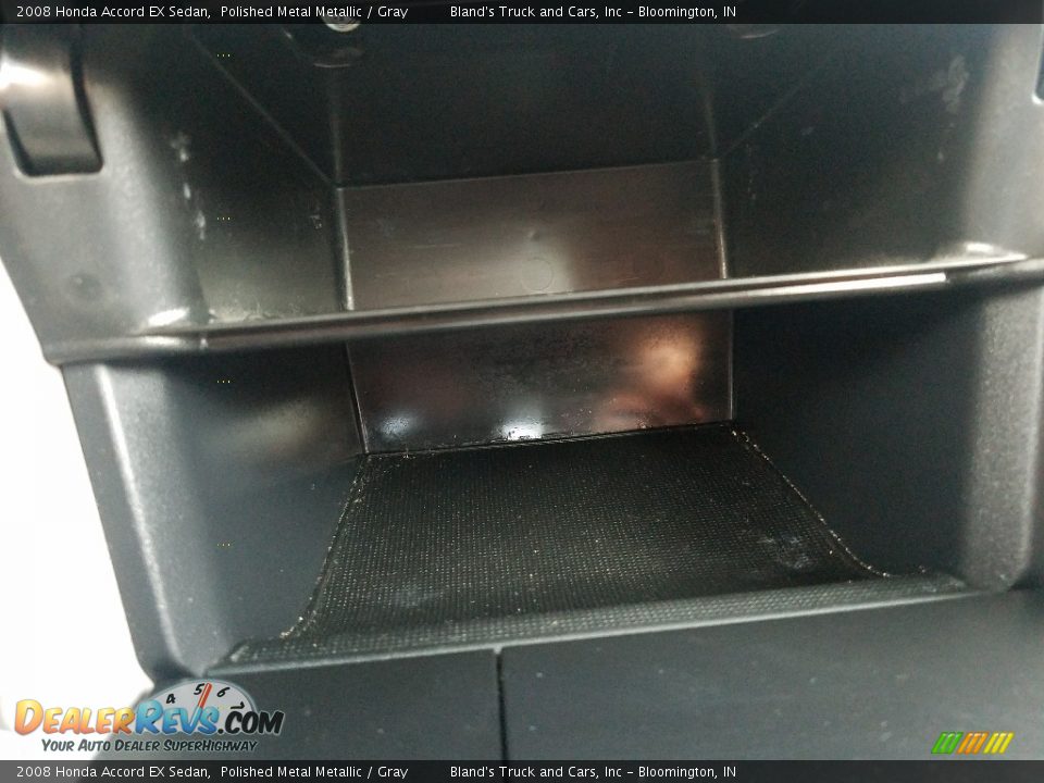 2008 Honda Accord EX Sedan Polished Metal Metallic / Gray Photo #23
