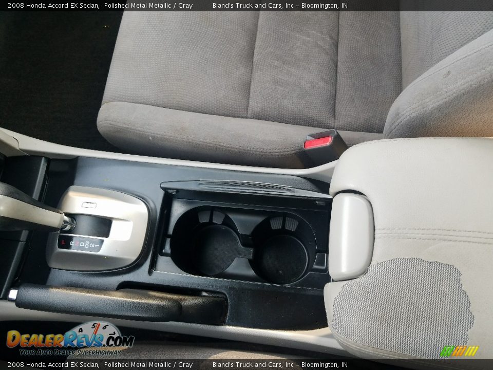 2008 Honda Accord EX Sedan Polished Metal Metallic / Gray Photo #24