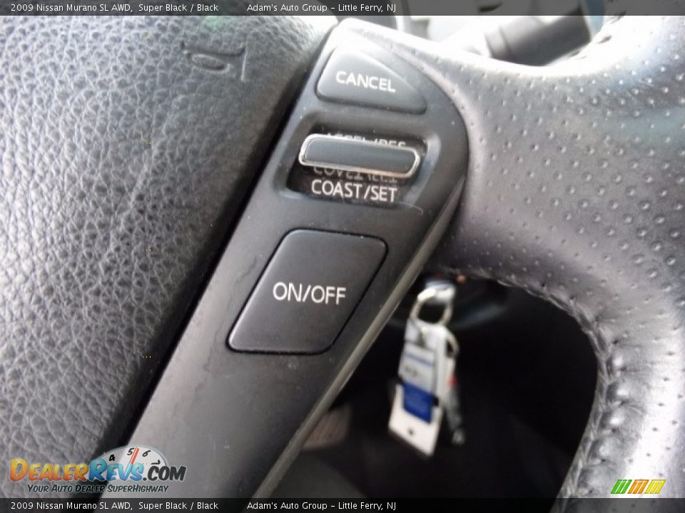 2009 Nissan Murano SL AWD Super Black / Black Photo #21