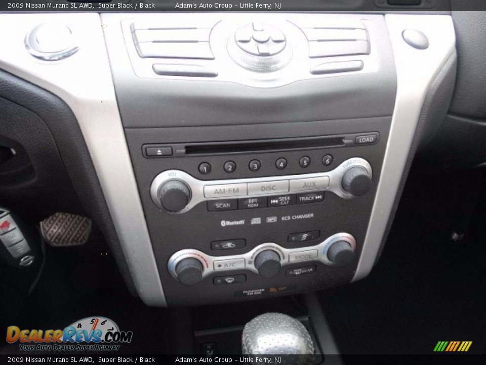 2009 Nissan Murano SL AWD Super Black / Black Photo #24