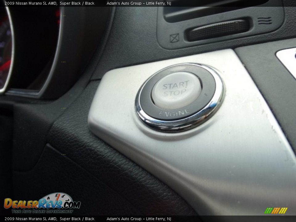 2009 Nissan Murano SL AWD Super Black / Black Photo #25