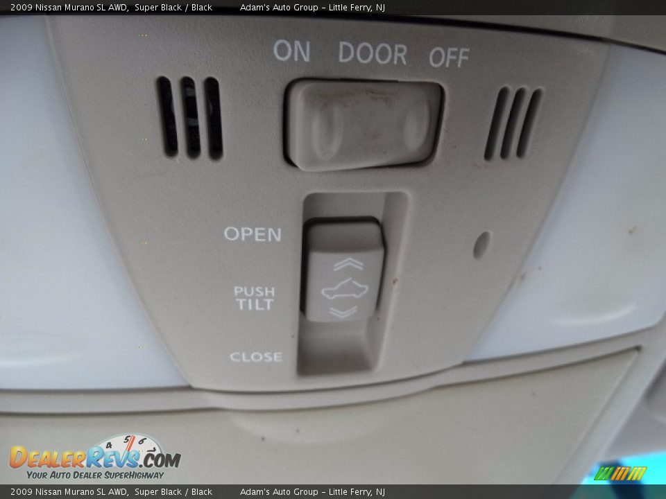 2009 Nissan Murano SL AWD Super Black / Black Photo #26