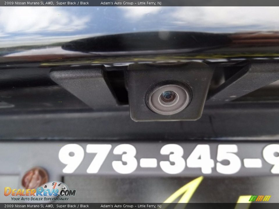 2009 Nissan Murano SL AWD Super Black / Black Photo #29
