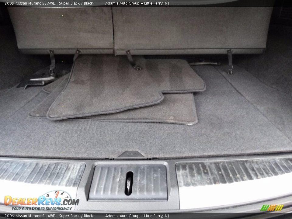 2009 Nissan Murano SL AWD Super Black / Black Photo #30