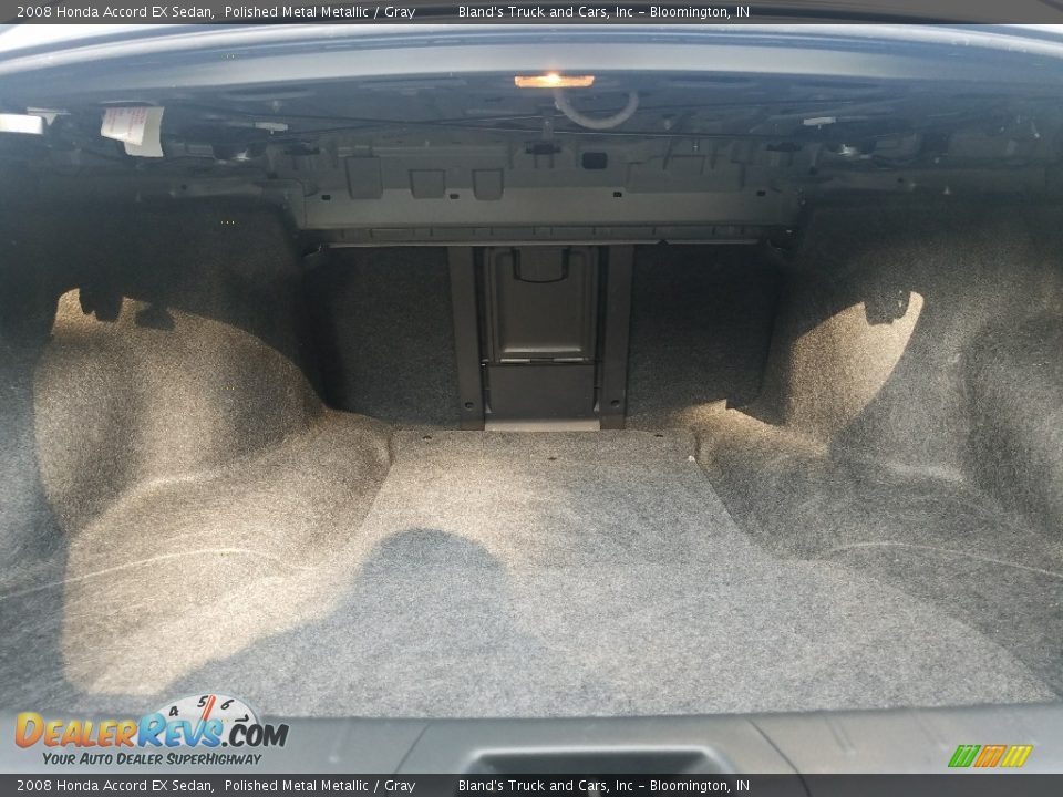 2008 Honda Accord EX Sedan Polished Metal Metallic / Gray Photo #31