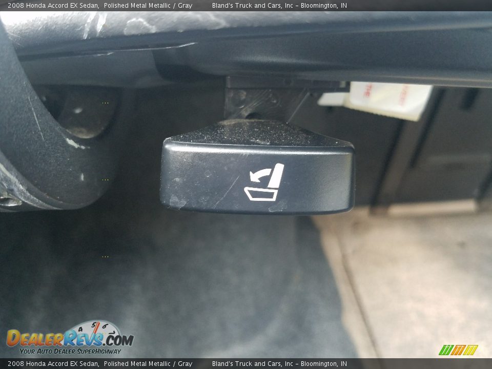 2008 Honda Accord EX Sedan Polished Metal Metallic / Gray Photo #32