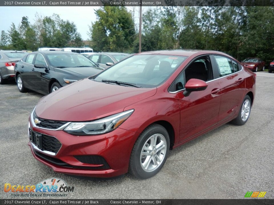 2017 Chevrolet Cruze LT Cajun Red Tintcoat / Jet Black Photo #1