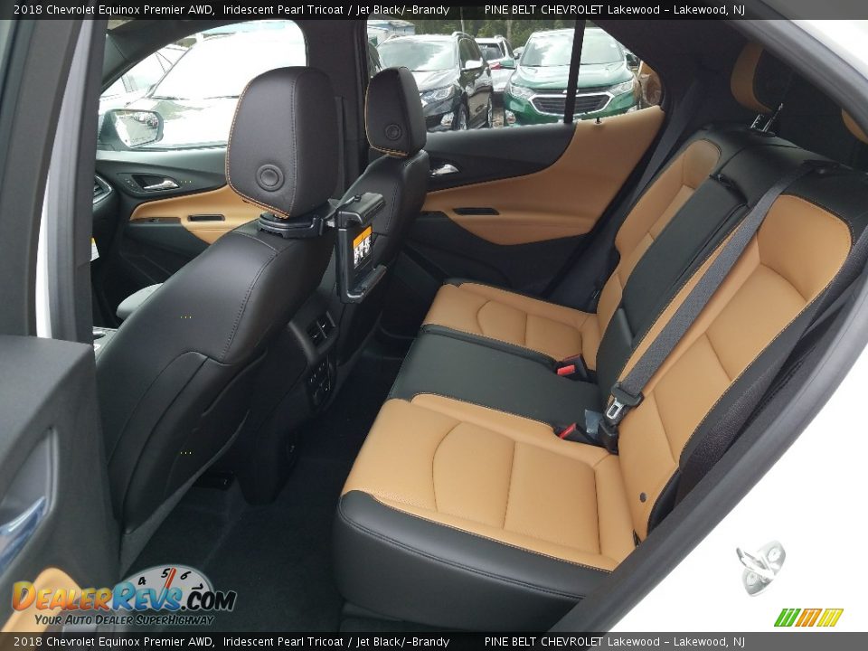 2018 Chevrolet Equinox Premier AWD Iridescent Pearl Tricoat / Jet Black/­Brandy Photo #6