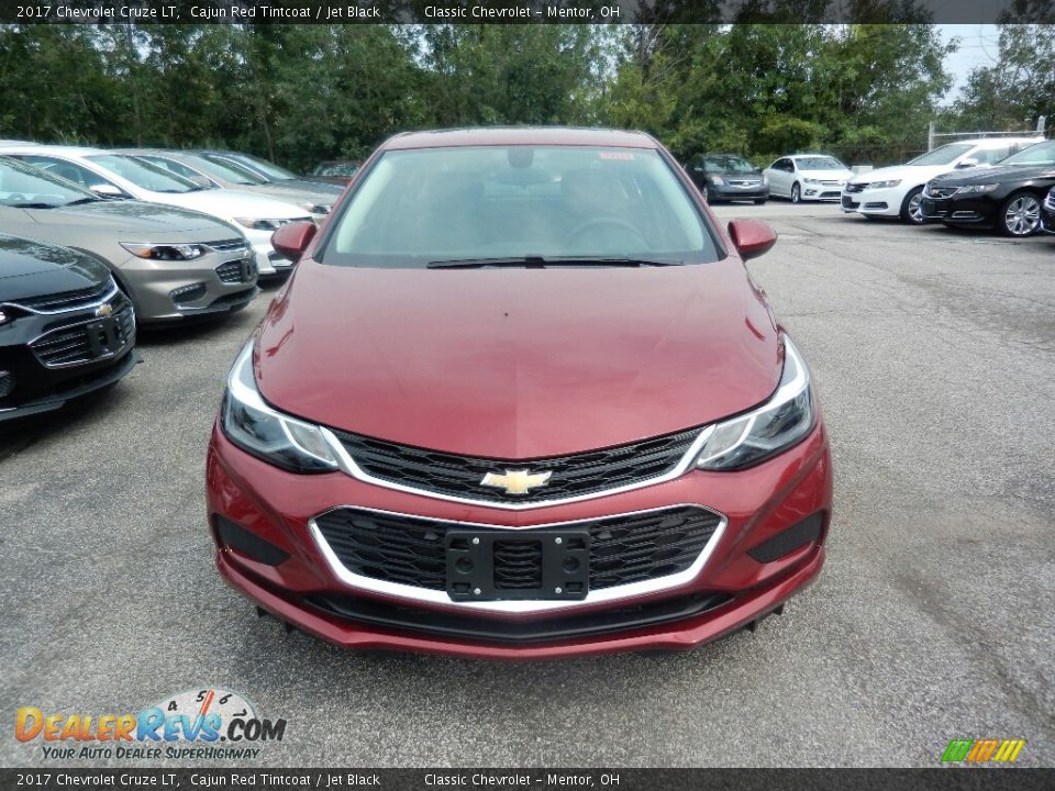 2017 Chevrolet Cruze LT Cajun Red Tintcoat / Jet Black Photo #2