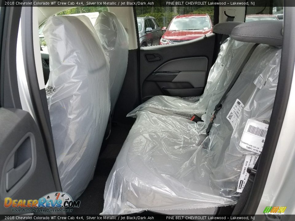 2018 Chevrolet Colorado WT Crew Cab 4x4 Silver Ice Metallic / Jet Black/Dark Ash Photo #7