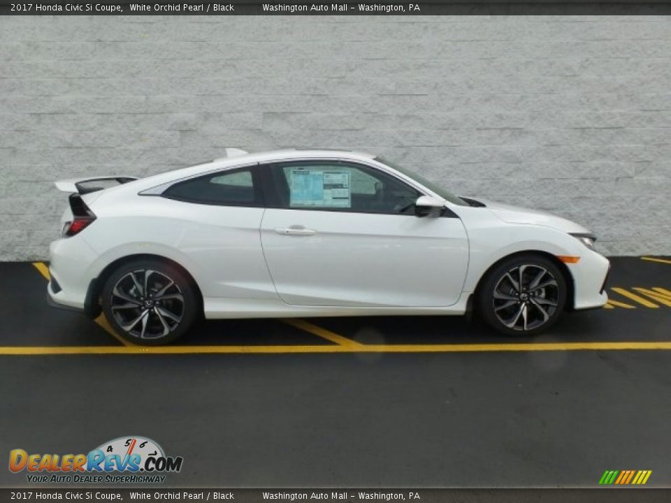 2017 Honda Civic Si Coupe White Orchid Pearl / Black Photo #2