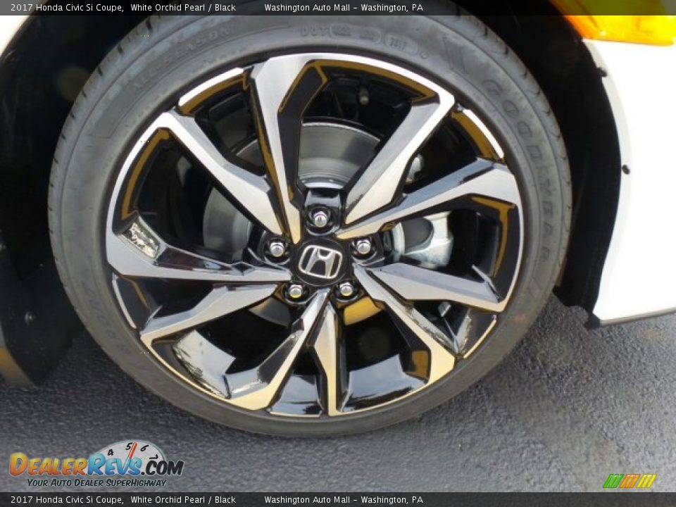 2017 Honda Civic Si Coupe White Orchid Pearl / Black Photo #3