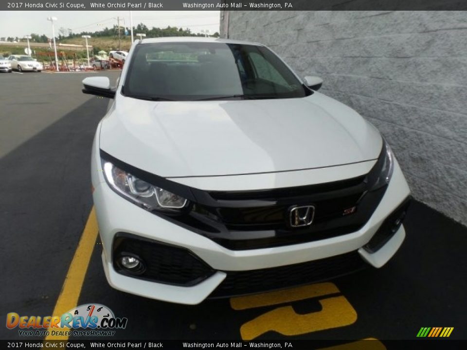 2017 Honda Civic Si Coupe White Orchid Pearl / Black Photo #4