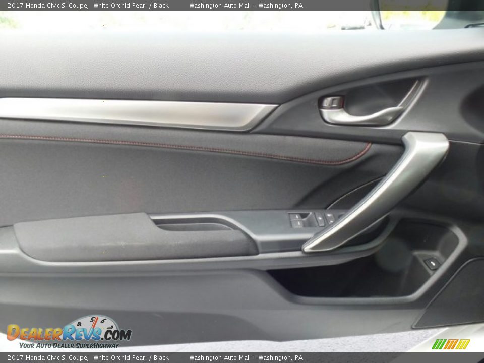 2017 Honda Civic Si Coupe White Orchid Pearl / Black Photo #14