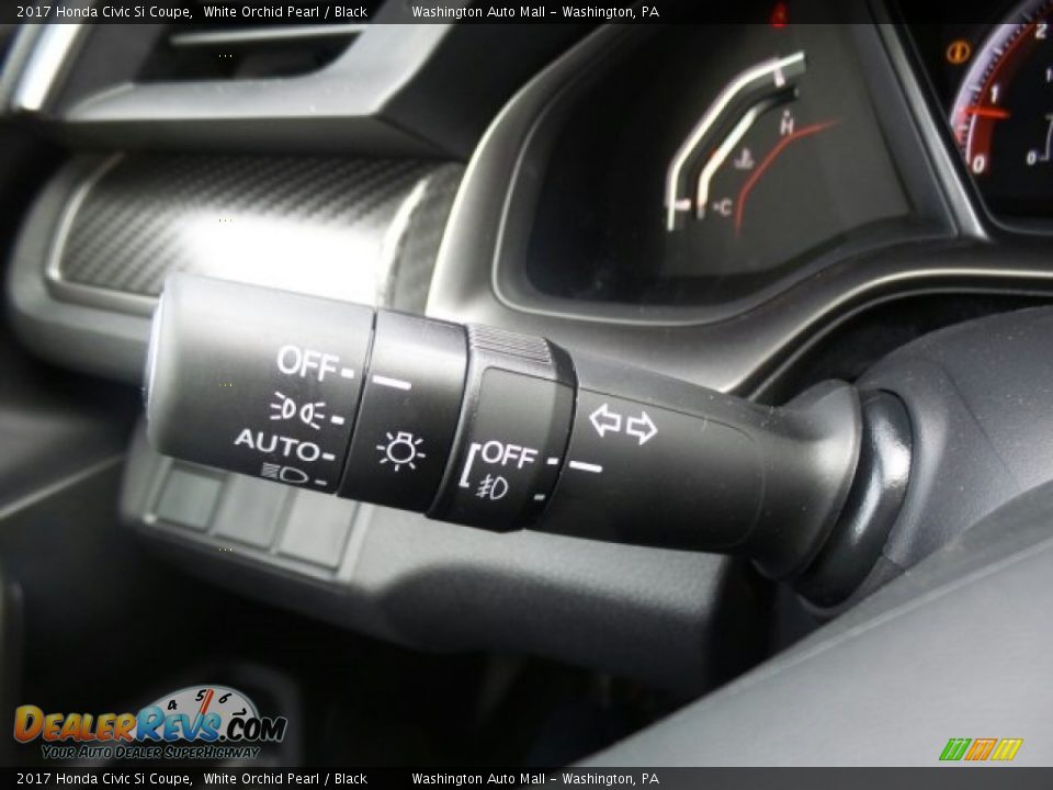 2017 Honda Civic Si Coupe White Orchid Pearl / Black Photo #23