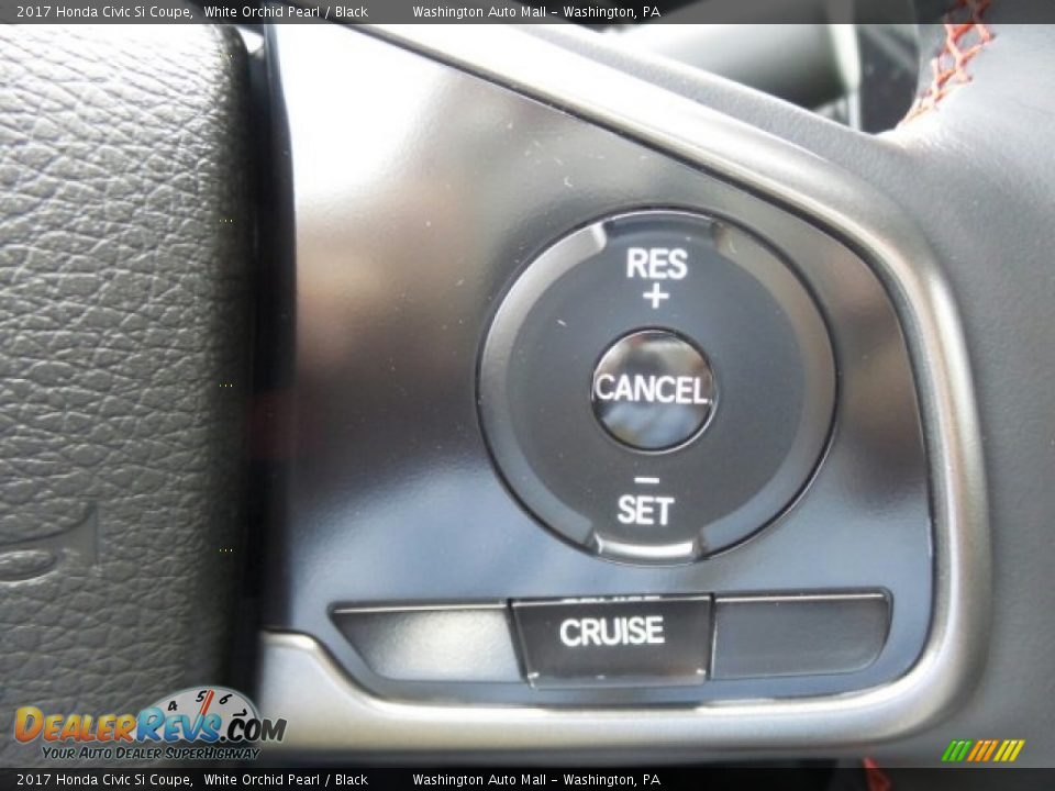 2017 Honda Civic Si Coupe White Orchid Pearl / Black Photo #24