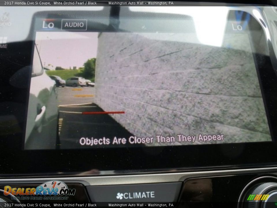 2017 Honda Civic Si Coupe White Orchid Pearl / Black Photo #33
