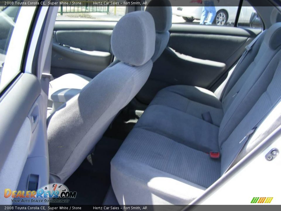 2008 Toyota Corolla CE Super White / Stone Photo #6