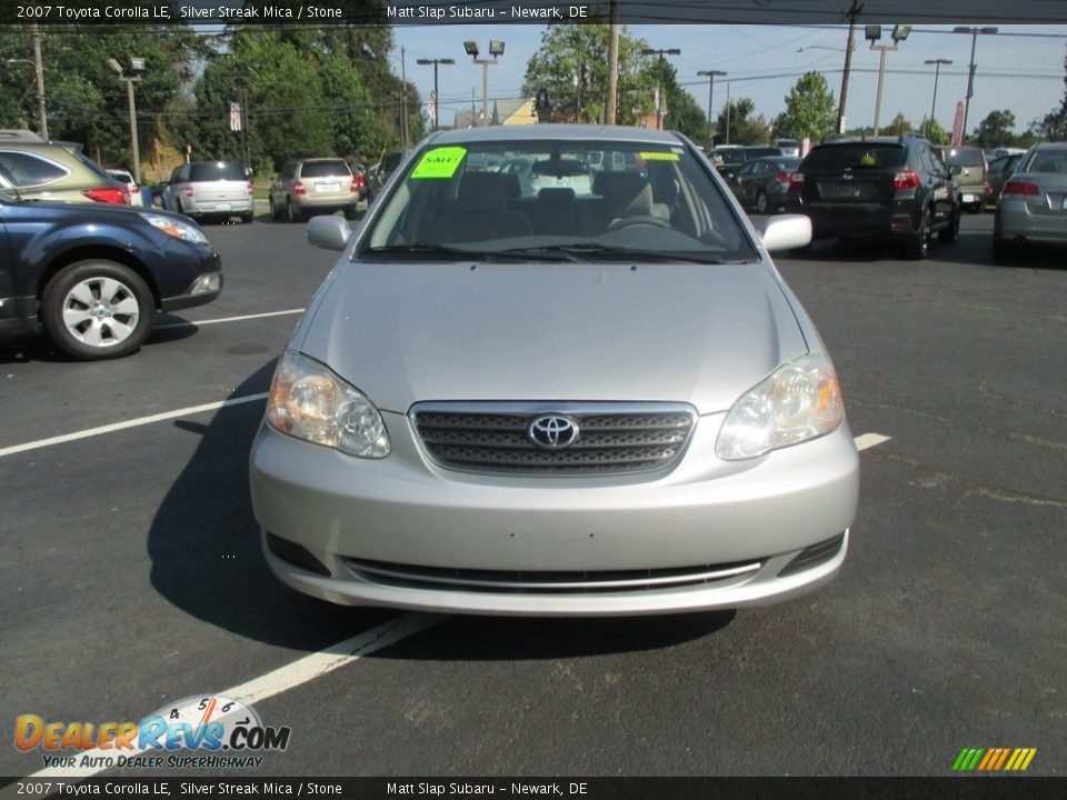 2007 Toyota Corolla LE Silver Streak Mica / Stone Photo #3