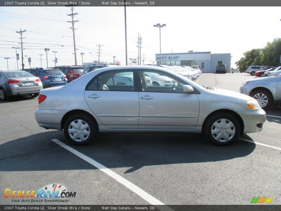 2007 Toyota Corolla LE Silver Streak Mica / Stone Photo #5