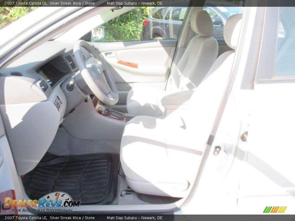 2007 Toyota Corolla LE Silver Streak Mica / Stone Photo #13