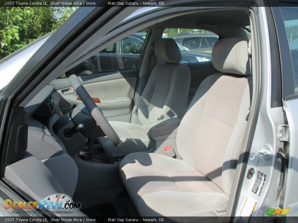 2007 Toyota Corolla LE Silver Streak Mica / Stone Photo #16