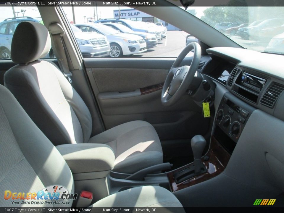 2007 Toyota Corolla LE Silver Streak Mica / Stone Photo #17