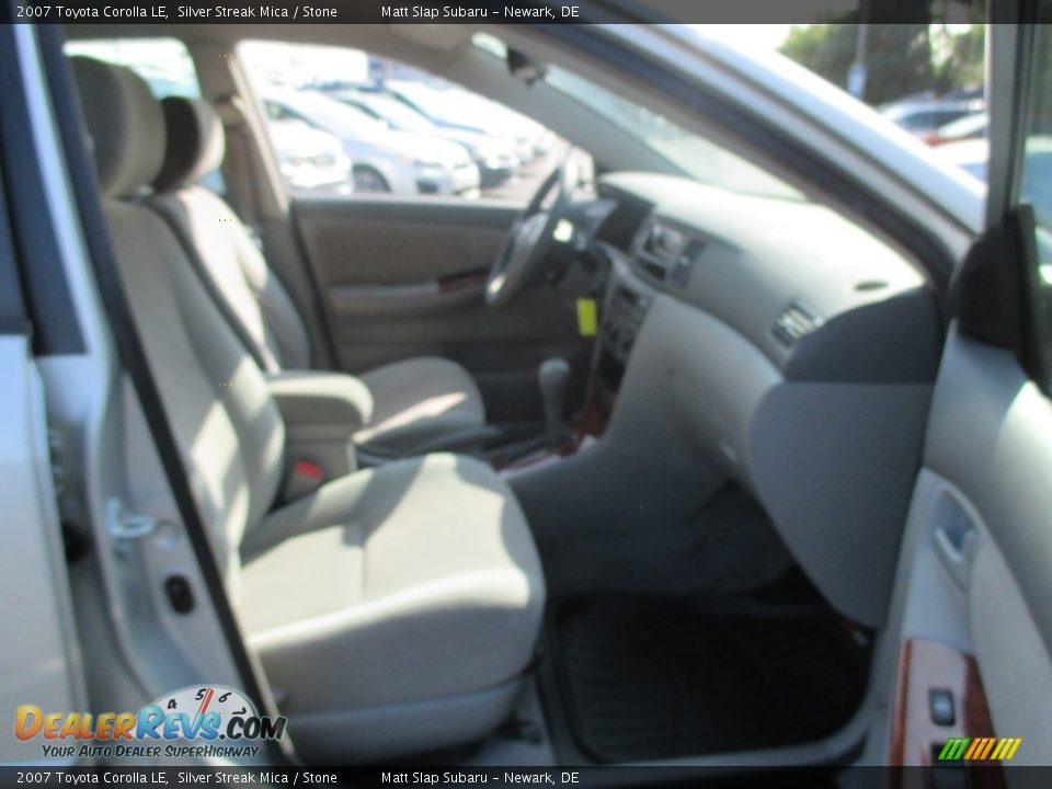 2007 Toyota Corolla LE Silver Streak Mica / Stone Photo #18