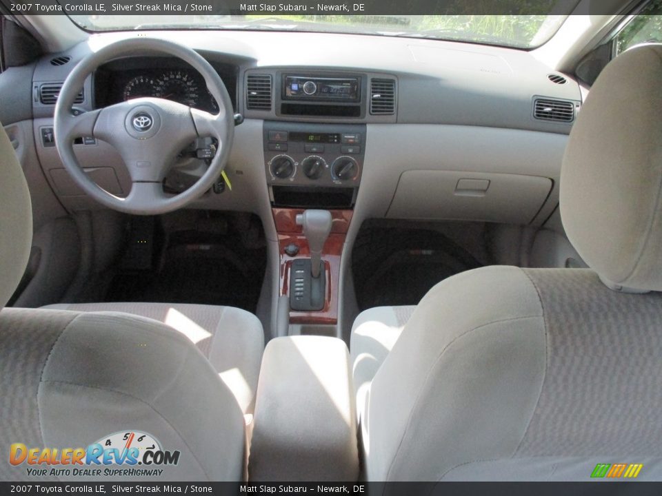 2007 Toyota Corolla LE Silver Streak Mica / Stone Photo #24