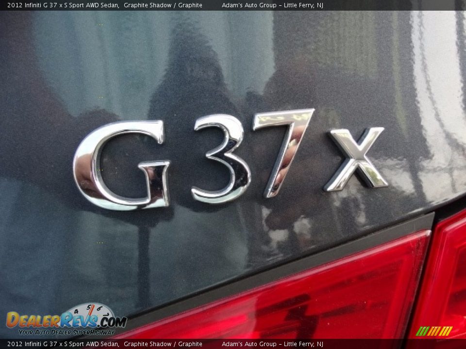 2012 Infiniti G 37 x S Sport AWD Sedan Graphite Shadow / Graphite Photo #33