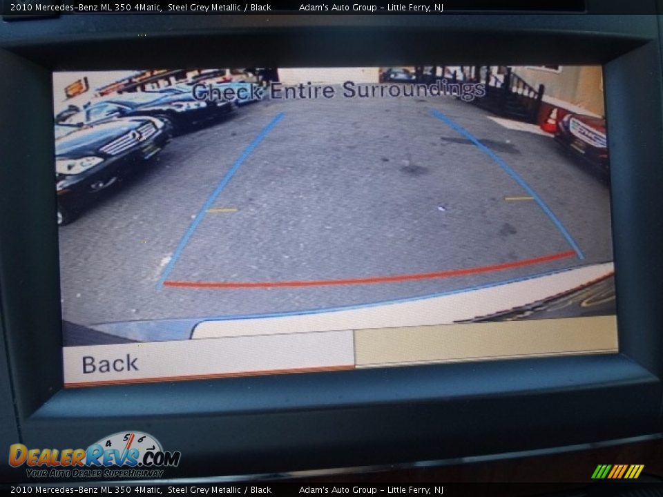 2010 Mercedes-Benz ML 350 4Matic Steel Grey Metallic / Black Photo #30