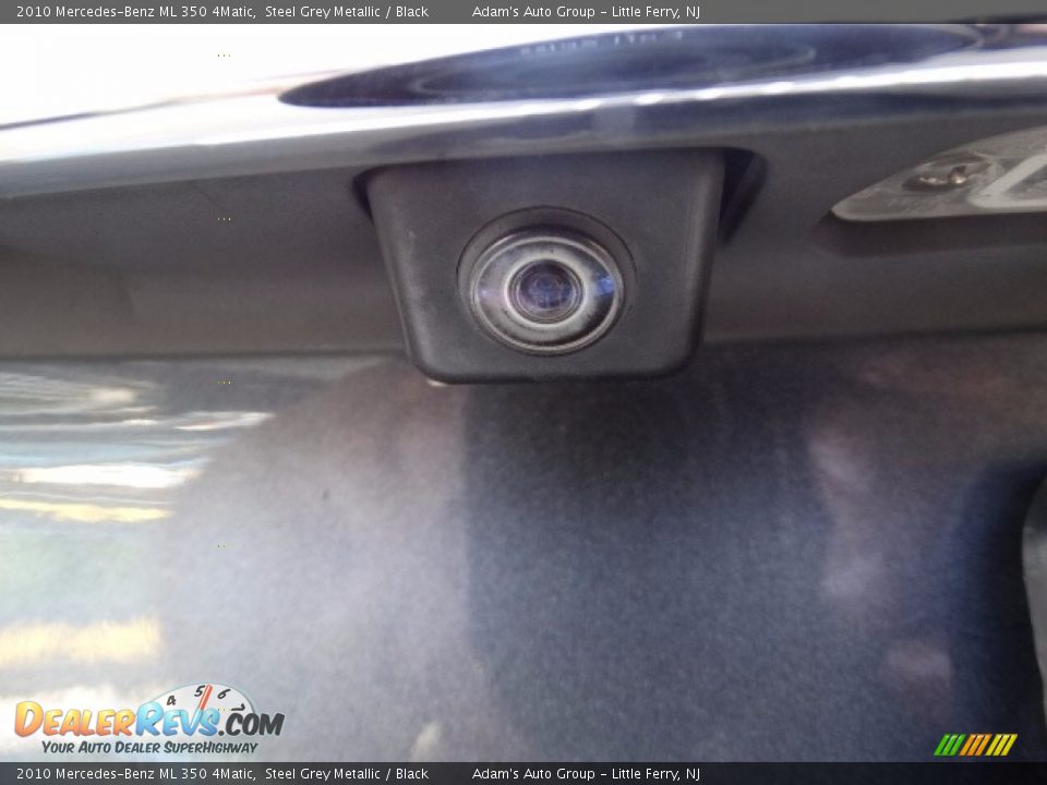 2010 Mercedes-Benz ML 350 4Matic Steel Grey Metallic / Black Photo #34