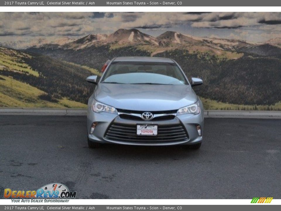 2017 Toyota Camry LE Celestial Silver Metallic / Ash Photo #2