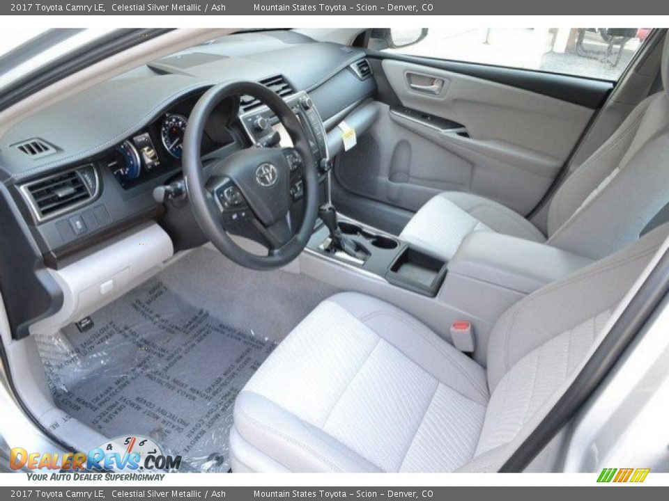 2017 Toyota Camry LE Celestial Silver Metallic / Ash Photo #5