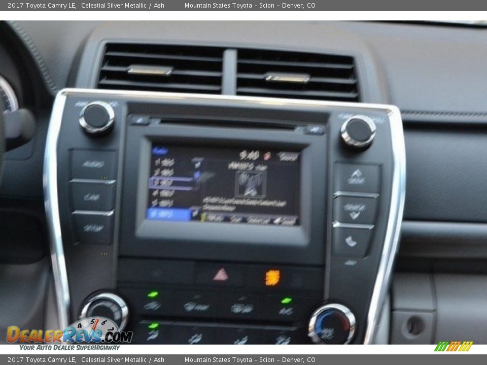 2017 Toyota Camry LE Celestial Silver Metallic / Ash Photo #6