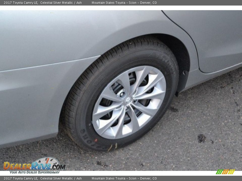 2017 Toyota Camry LE Celestial Silver Metallic / Ash Photo #9