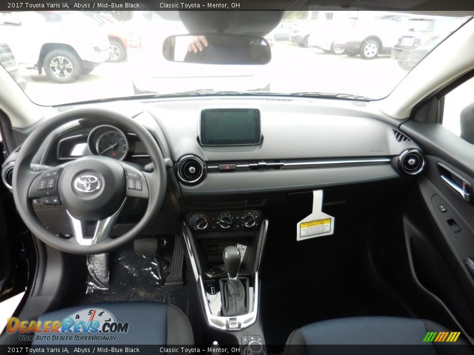 2017 Toyota Yaris iA Abyss / Mid-Blue Black Photo #4