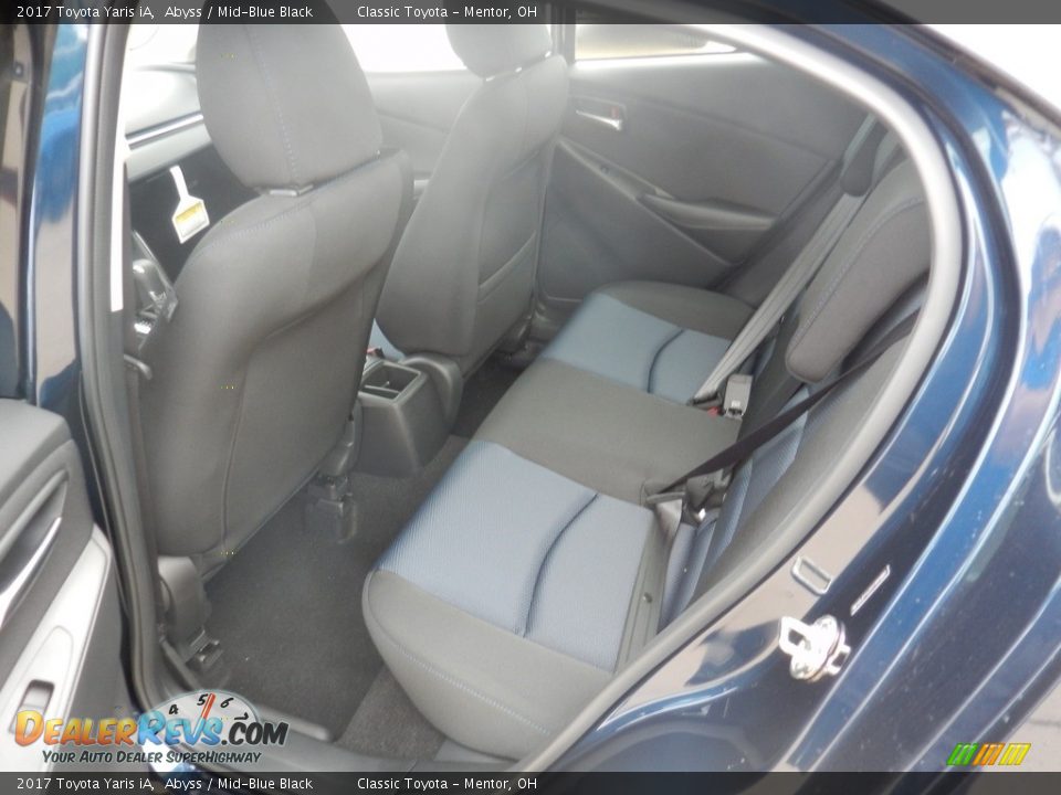 2017 Toyota Yaris iA Abyss / Mid-Blue Black Photo #5