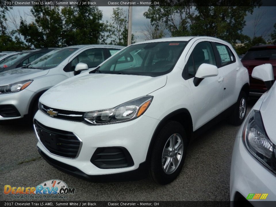 2017 Chevrolet Trax LS AWD Summit White / Jet Black Photo #1