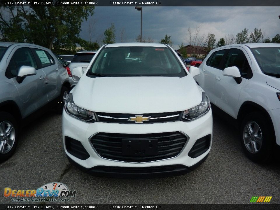 2017 Chevrolet Trax LS AWD Summit White / Jet Black Photo #2