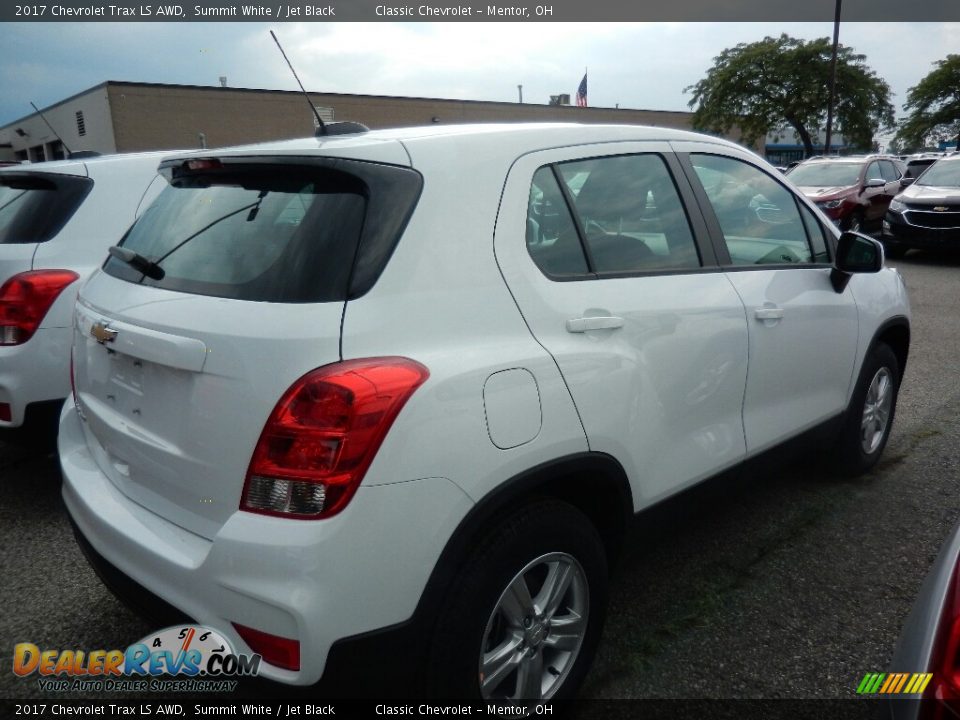 2017 Chevrolet Trax LS AWD Summit White / Jet Black Photo #4