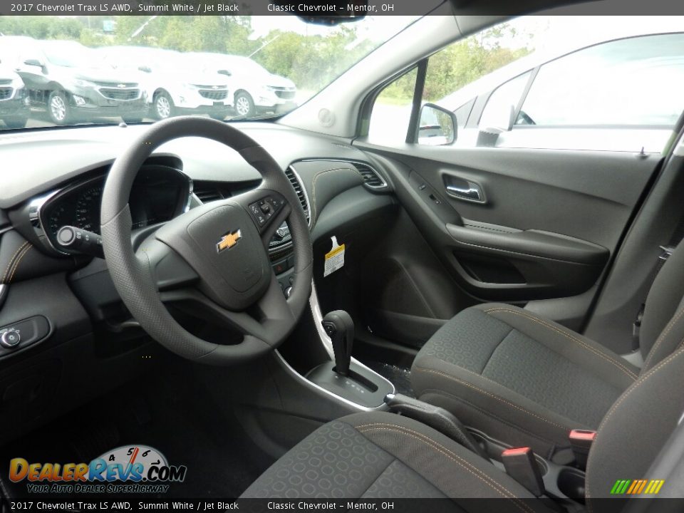 2017 Chevrolet Trax LS AWD Summit White / Jet Black Photo #7