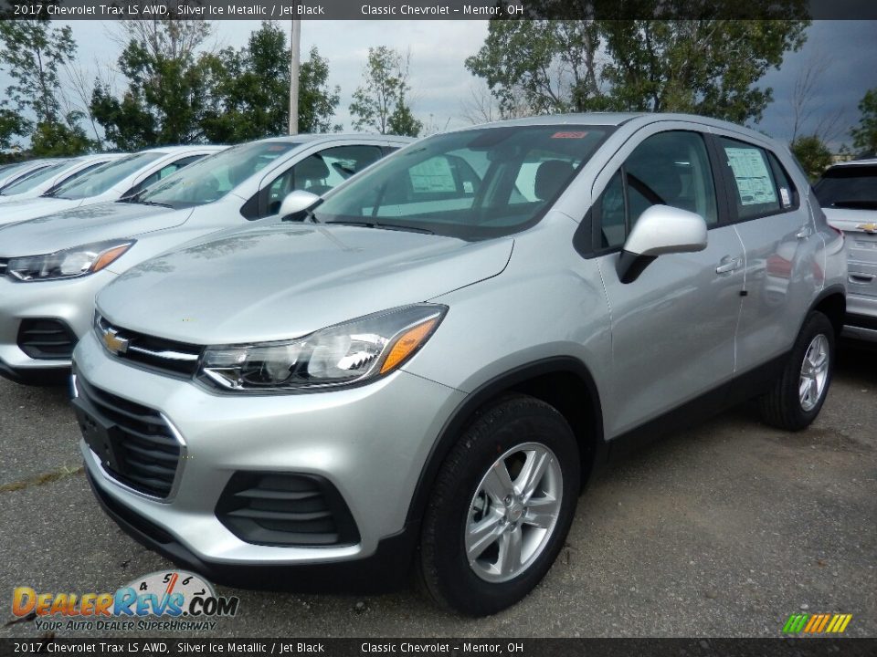 2017 Chevrolet Trax LS AWD Silver Ice Metallic / Jet Black Photo #1
