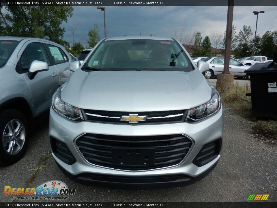 2017 Chevrolet Trax LS AWD Silver Ice Metallic / Jet Black Photo #2
