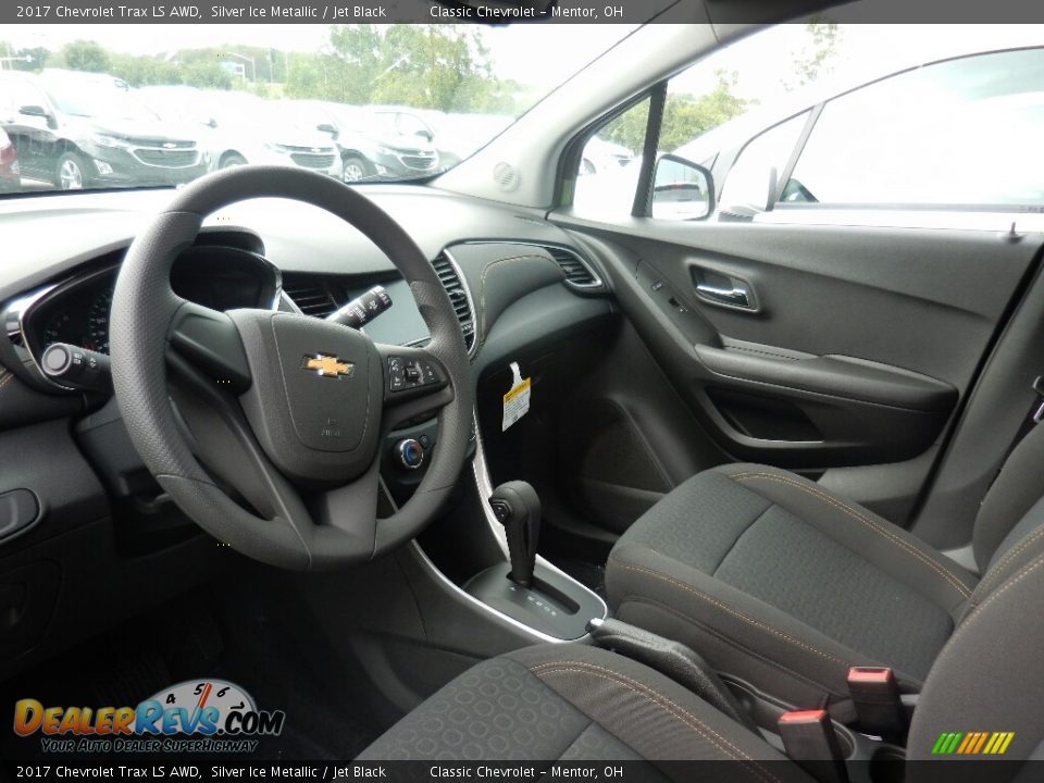 2017 Chevrolet Trax LS AWD Silver Ice Metallic / Jet Black Photo #7