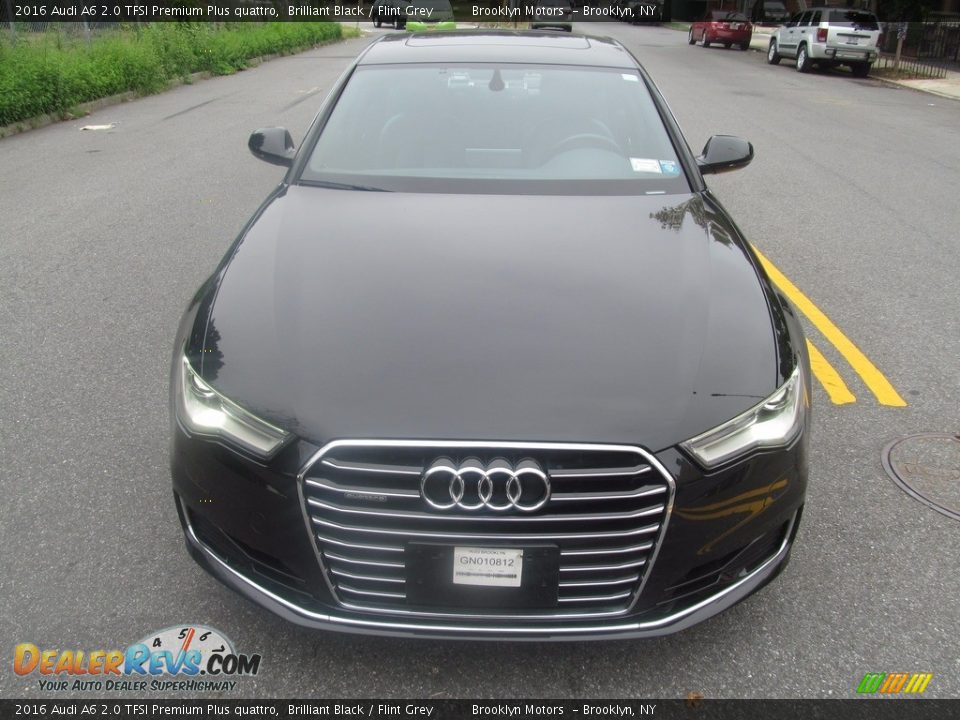 2016 Audi A6 2.0 TFSI Premium Plus quattro Brilliant Black / Flint Grey Photo #3